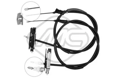 Cable de accionamiento, freno de estacionamiento METALCAUCHO 81819 METALCAUCHO 81819 Popular